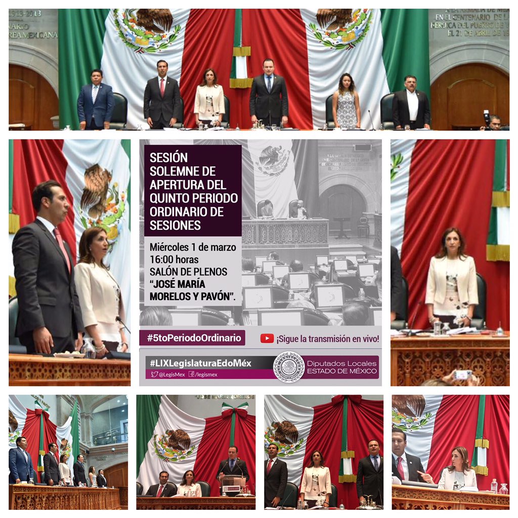 Es un alto honor ocupar la Vicepresidencia de la Mesa Directiva.Agradezco a mis compañeros d @LegisMex por confiar en su servidora <a href="/cruz_roa/">Cruz Roa Sánchez</a>