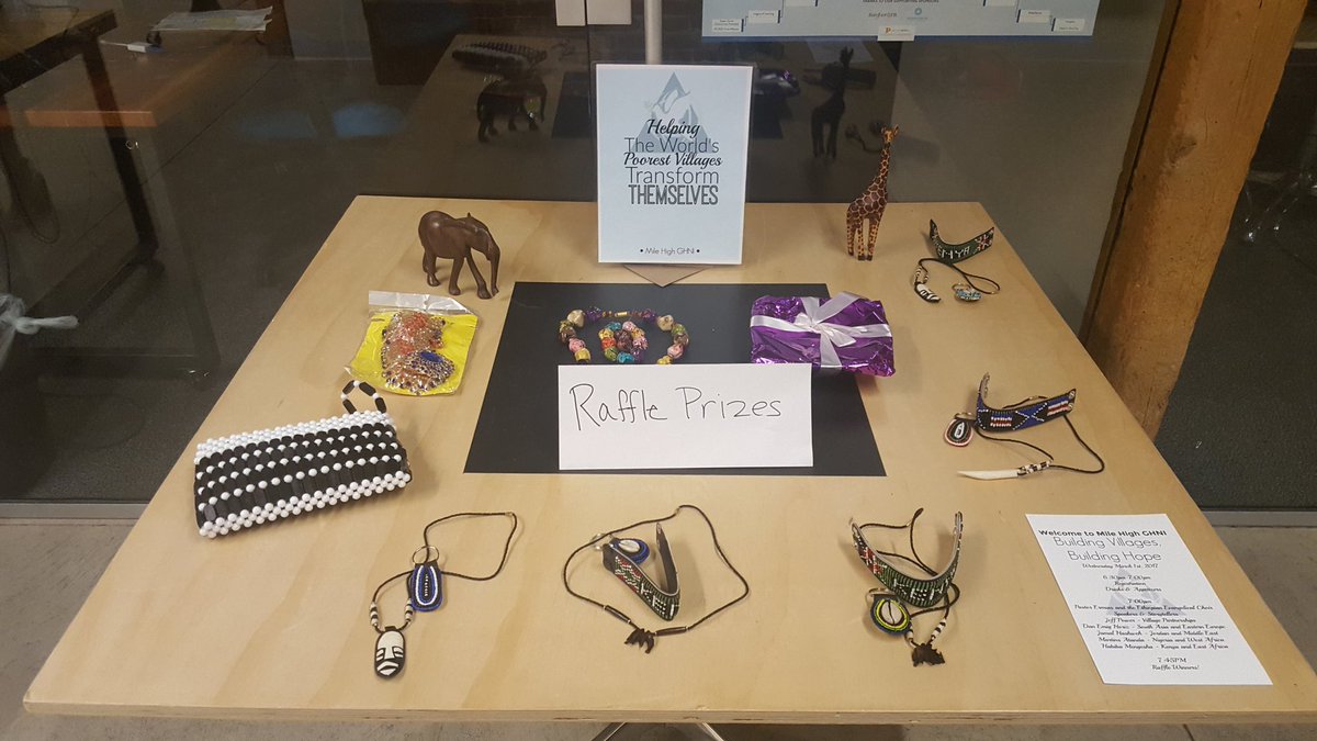MileHighGHNI's tweet photo. Raffle prizes from around the globe. #MileHighGHNI https://t.co/yntaAnlUHZ