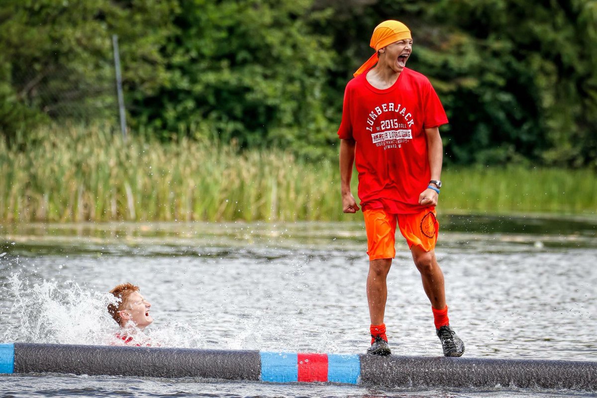 uslogrolling's tweet photo. The feeling you get when you remember that the 2017 Amateur Log Rolling Season kicks off THIS SUNDAY at the YMCA at Pabst Farms !#logrolling https://t.co/h2dva1gRIA