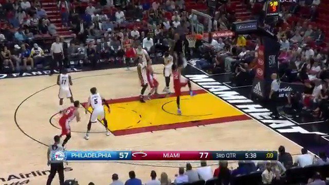 lopezgovlaw's tweet image. RT #MiamiHEAT : "Nope, you may not have that oop." - #AgentBlock  … )