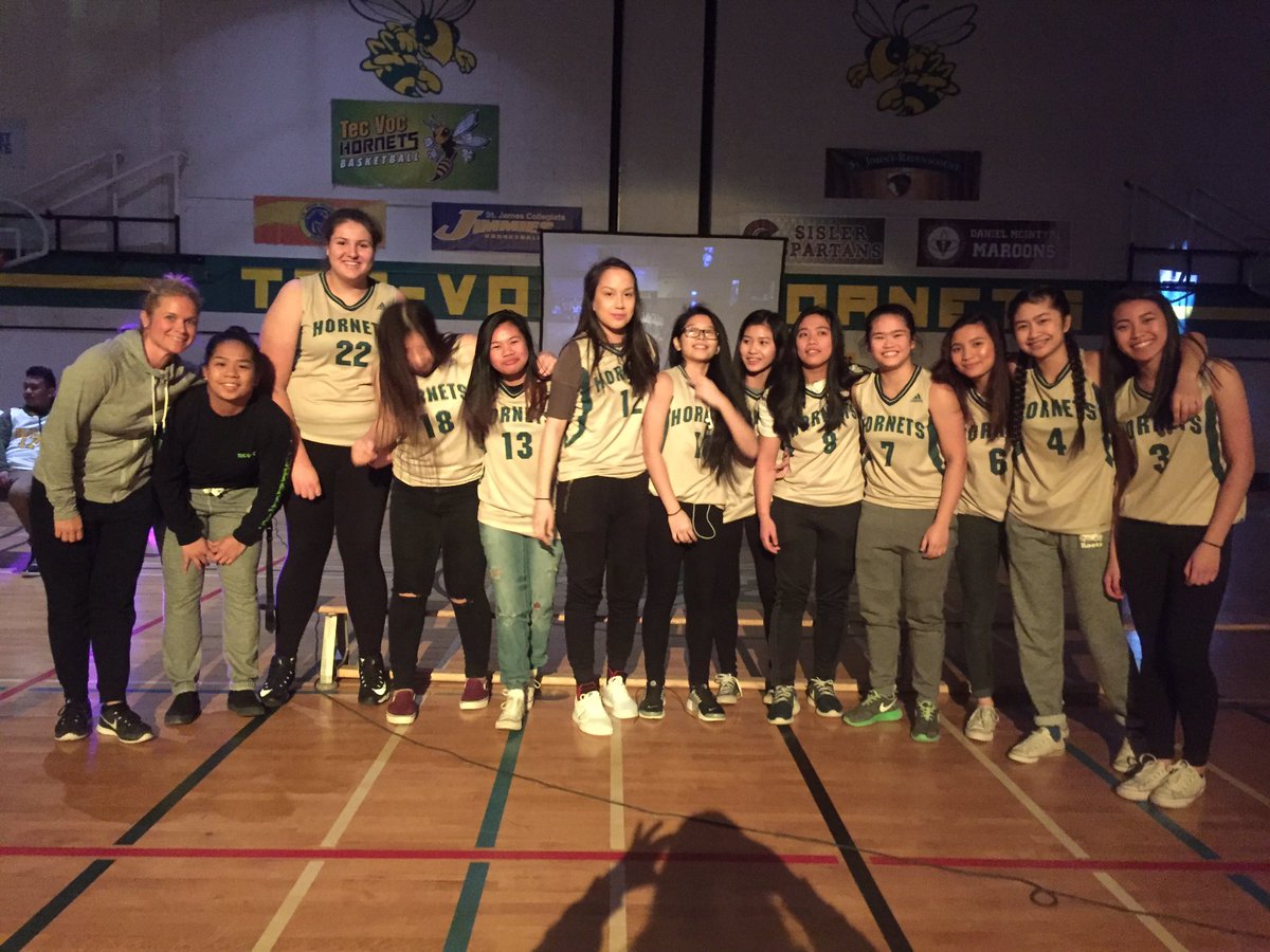 MichelleSSacco's tweet photo. Congrats to the JV boys, Varsity boys and Varsity girls #TecVoc basketball teams on their playoff semifinal wins tonight #HornetPride https://t.co/O0VoqgbCzp