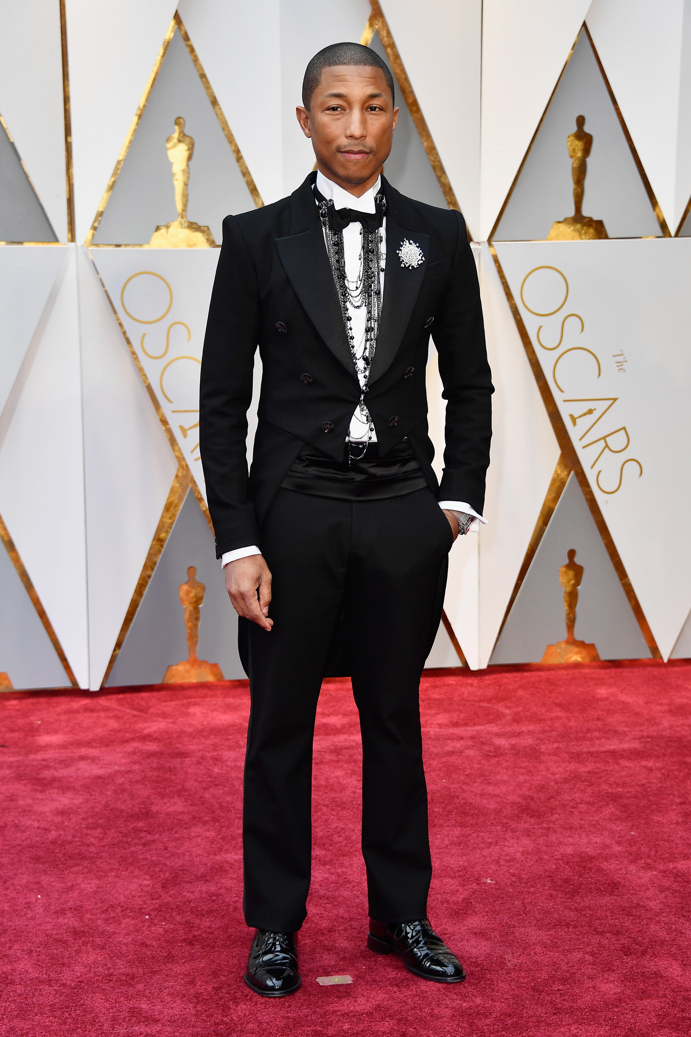 CHANEL on X: Pharrell Williams wearing a CHANEL custom-made suit