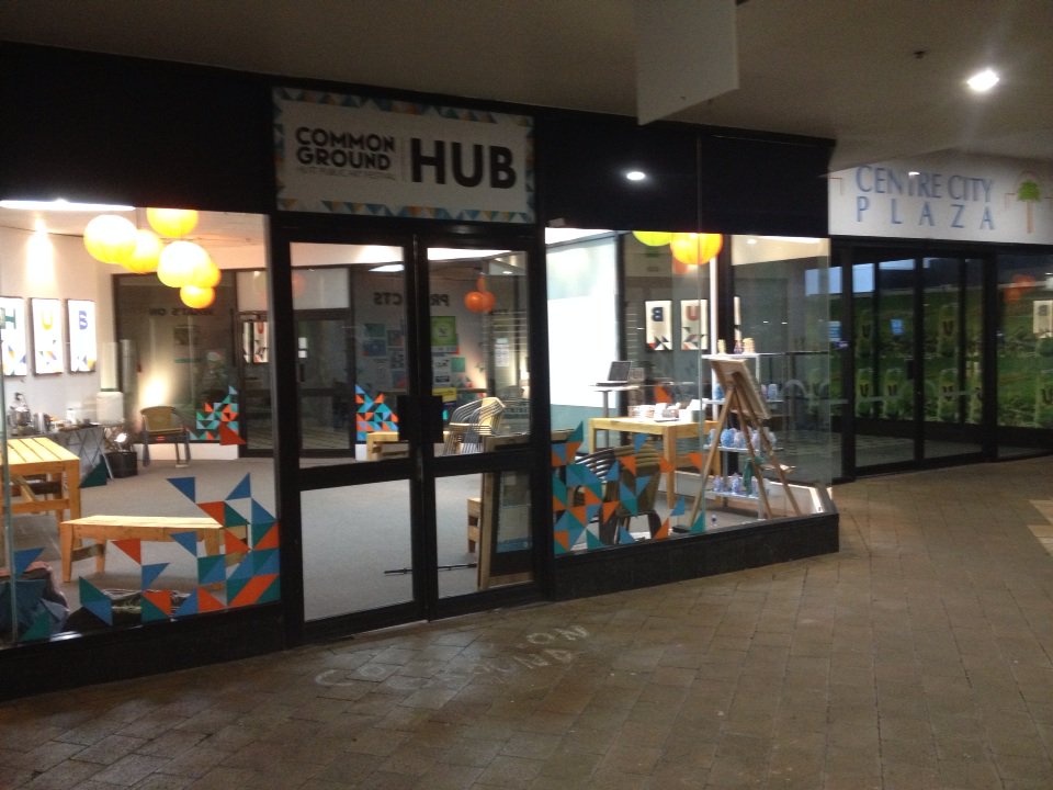 MrkAmery's tweet image. Our Hub looks nice at night even when the conversations end. Thanks @debdebfish @CommonGroundPAF