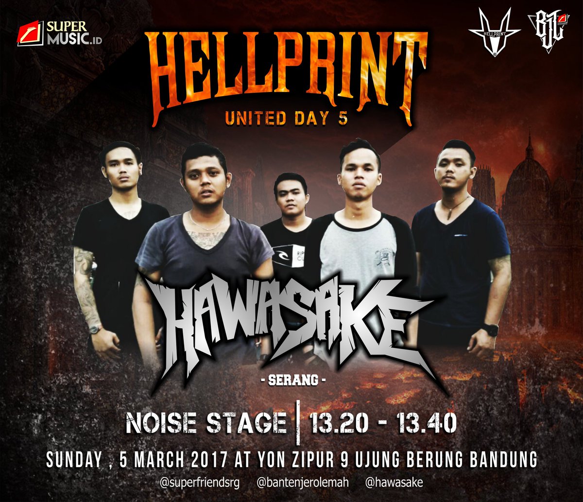 Perwakilan Serang Banten Goes to HELLPRINT 2017 <a href="/InfoMusicSRG/">InfoMusic.SRG</a> <a href="/XChannel1032FM/">103.2 FM X Channel</a> <a href="/SuperMusic_ID/">SUPERMUSIC</a>