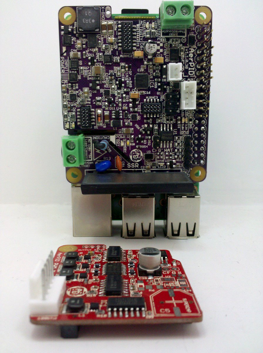 AerifyDigital's tweet photo. The new batch of AerPID's came out great! 
#AerPID #AerifyDigital #TemperatureControl #PID #DigitalPID #RaspberryPi #RPi #PiHAT https://t.co/NYlJzh4lil