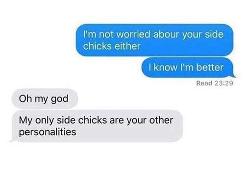 DariusCameron's tweet image. dating me is like: