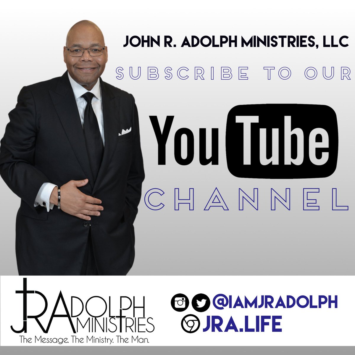 For the Word and more, please subscribe to our YouTube channel: John R. Adolph Ministries LLC!