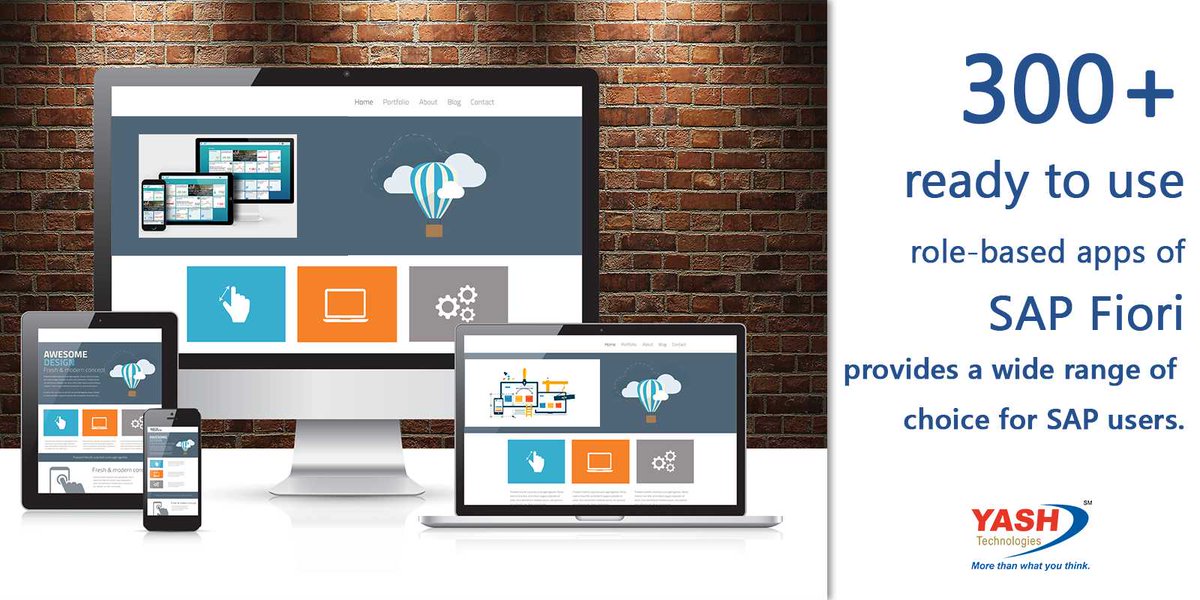 Are you looking to modernize ur user experience w/ SAP #Fiori &amp; SAP #Personas? Discover YASH's  capabilities <a href="/SAP/">SAP</a> yash.com/technology/sap…