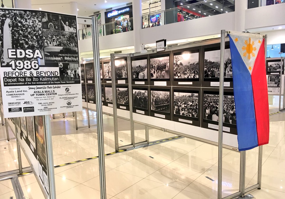 kimjongneaaal's tweet photo. EDSA 31st Anniversary Photo Exhibit @ UPTC! Drop by to learn more about our history! ☺#edsa31 https://t.co/Xx2aSGfjwv
