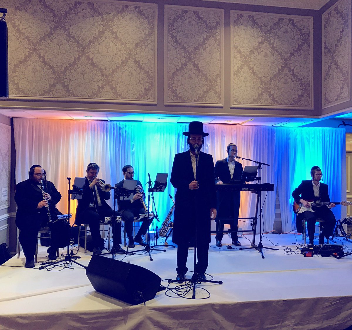 Yossi Shtendig (@yossishtendig) on Twitter photo At tonight's wedding with <a href="/MenachMoskowitz/">Menachem Moskowitz</a> in Ateres Chaya. #Zechoir
.
#ShtendigMusicality #Musicality #Music #JewishMusic #JM At tonight's wedding with <a href="/MenachMoskowitz/">Menachem Moskowitz</a> in Ateres Chaya. #Zechoir
.
#ShtendigMusicality #Musicality #Music #JewishMusic #JM