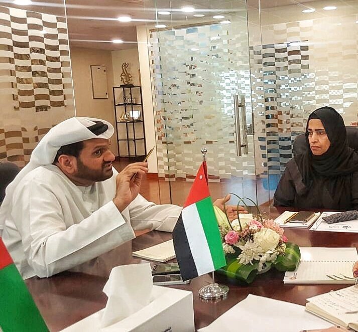 اجتماع منتدى رواد الاعمال  ومجلس سيدات الأعمال عجمان  في مقر سيدات الأعمال بعجمان  لتنظيم وتنسيق بعض الفعاليات الخاصة لسيدات الاعمال