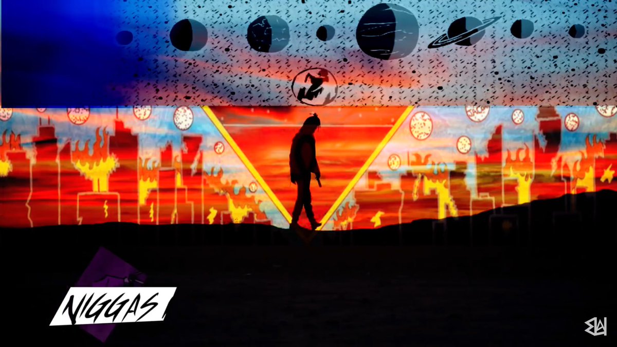 xTRVONx's tweet photo. When your artwork in a music video> 🙏🏾 https://t.co/DxmMPNT6Jl