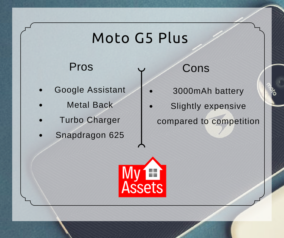 MyAssets_IN's tweet photo. Willing to buy  #MotoG5Plus ?
here are the PROS&amp;CONS for the same.
Follow  #MyAssetsApp &amp; get info on the #gadgets https://t.co/r7vhAAiFnm