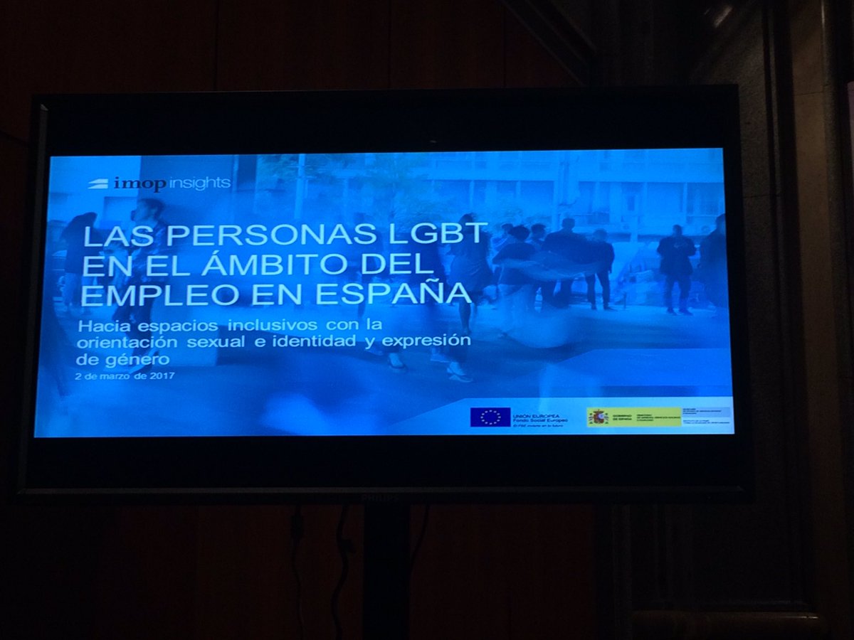 maleknejjai's tweet photo. Great initiative of #MSSSI presenting research on #lgbt and the employment environment in Spain https://t.co/fj7IeUtvAH