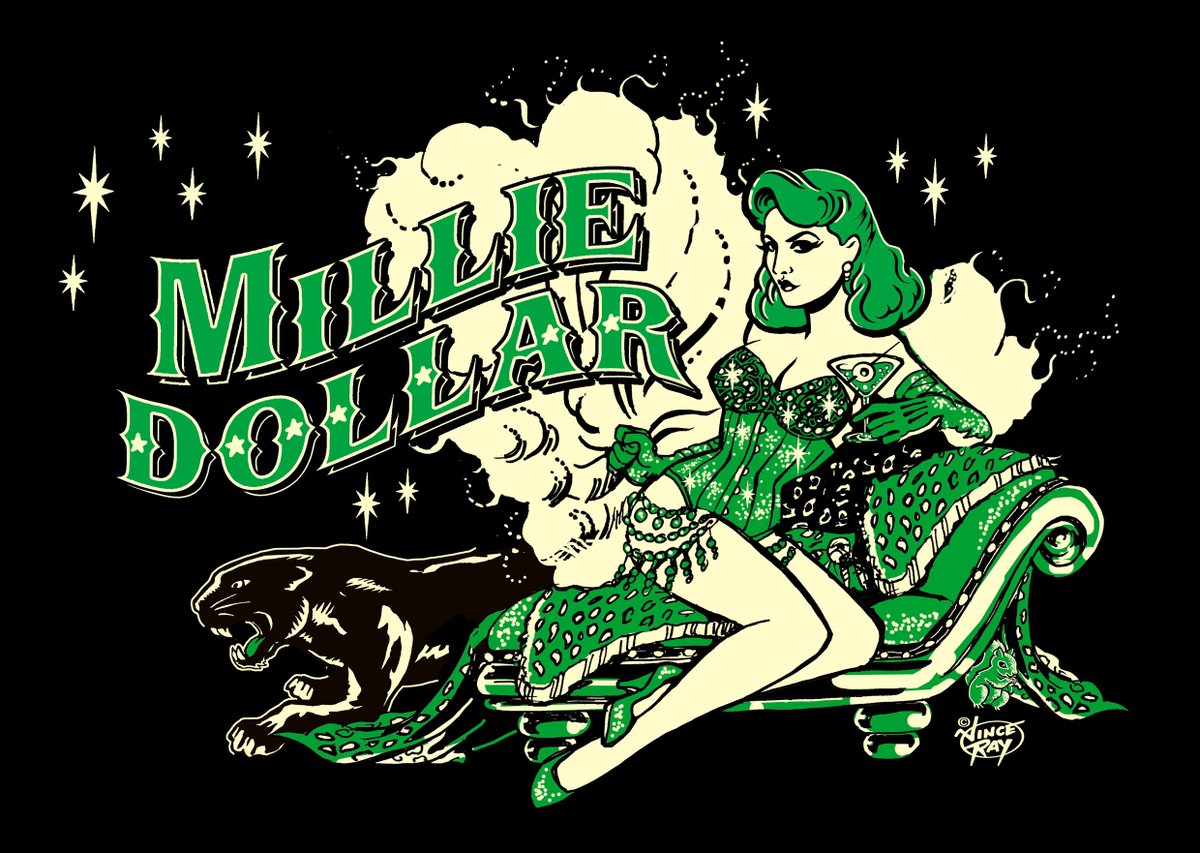 Pre-orders are selling out fast! Only one womans XS and one large XL Mens remain. 

milliedollar.bigcartel.com