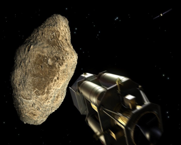 NEOShieldTeam's tweet photo. #KineticImpactor is one of the known mitigation measures to deflect an asteroid. How it works? Check here: https://t.co/EEIXCgR62A https://t.co/Al0ay4EgO2
