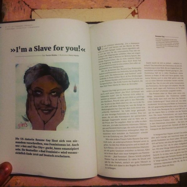 transformag's tweet photo. #BritneySpears feiern & #FeministIn sein? Geht!
#RoxaneGay @rgay
#transform3auszug #Feminismus #Frauenbilder in #Popkultur & Gesellschaft https://t.co/9ZkMONRJRJ