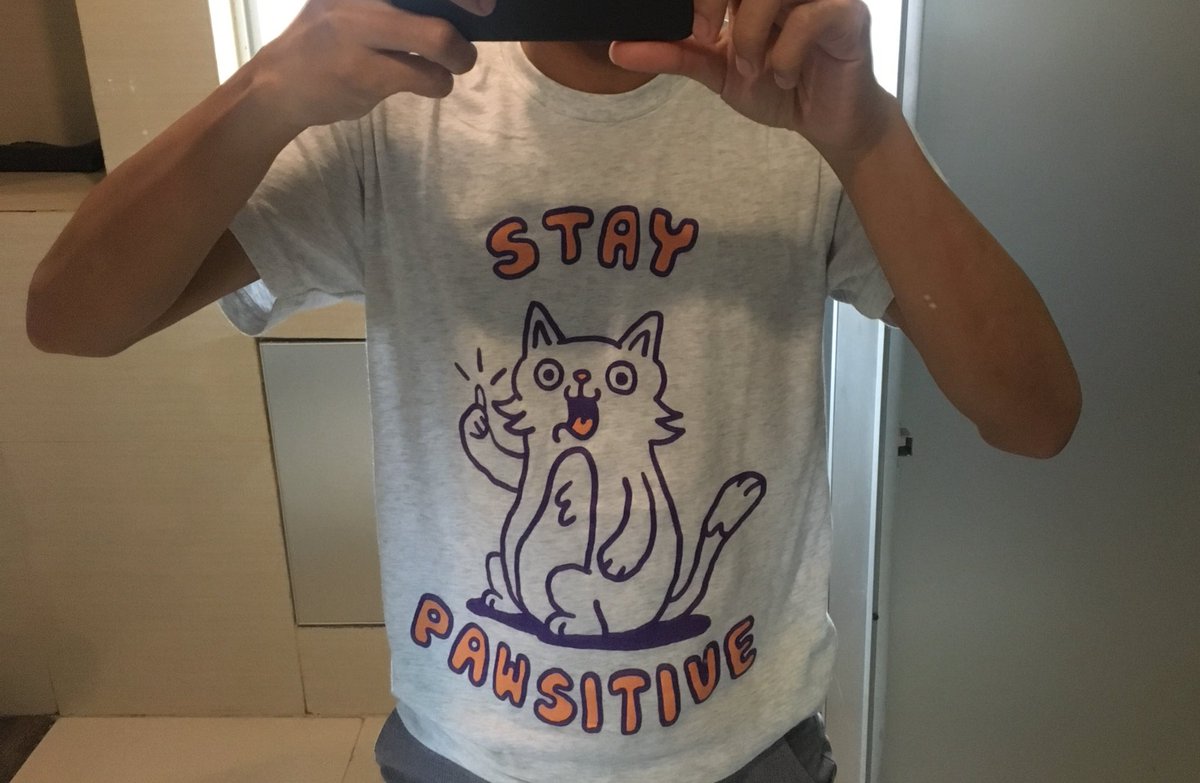 Stay pawsitive! <a href="/threadless/">Threadless</a>