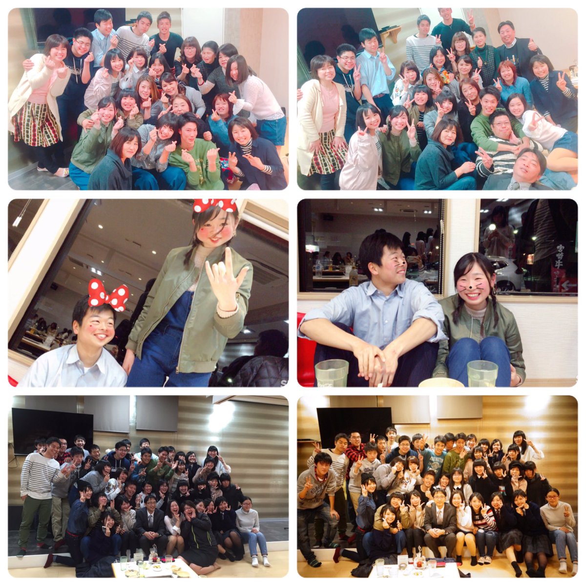 longjumphuuka's tweet photo. 3/1 卒業🌸からの謝恩会🐭

３年間クラスが変わらないからこそ
嫌なこともあったし楽しい事もあった
ぜーーんぶ思い出です✌️🏻😸

謝恩会では、YA-MANのメガネ外した姿見れたからこれからも頑張ろうと思った🤗

超楽しかった！3Ａ大好き！

3/2 免許証GETしました！！🚗 https://t.co/qkOZ3NtGD1