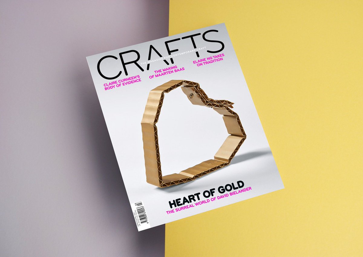 craftsmagazine's tweet photo. Our March/April issue is out now! Featuring #DavidBielander @MaartenBaas @clairecurneen #ElaineNg + much more! https://t.co/YvRTlTYkCu https://t.co/loLUe4DCoZ
