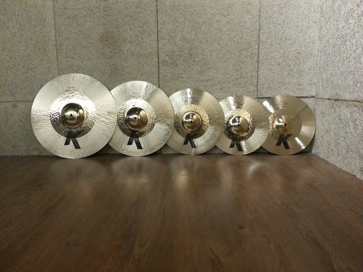 Bro ini buka hrg brp?? RT <a href="/hendraTomi/">Maestro Musik Sales</a>: WTS NEW zildjian K custom hybrid set(14/16/18/20) K1250 monGGo