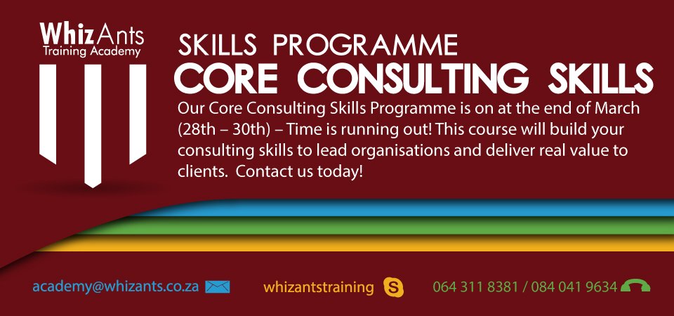 whizants's tweet image. #Training #CoreConsulting #InternalBusinessPartner
