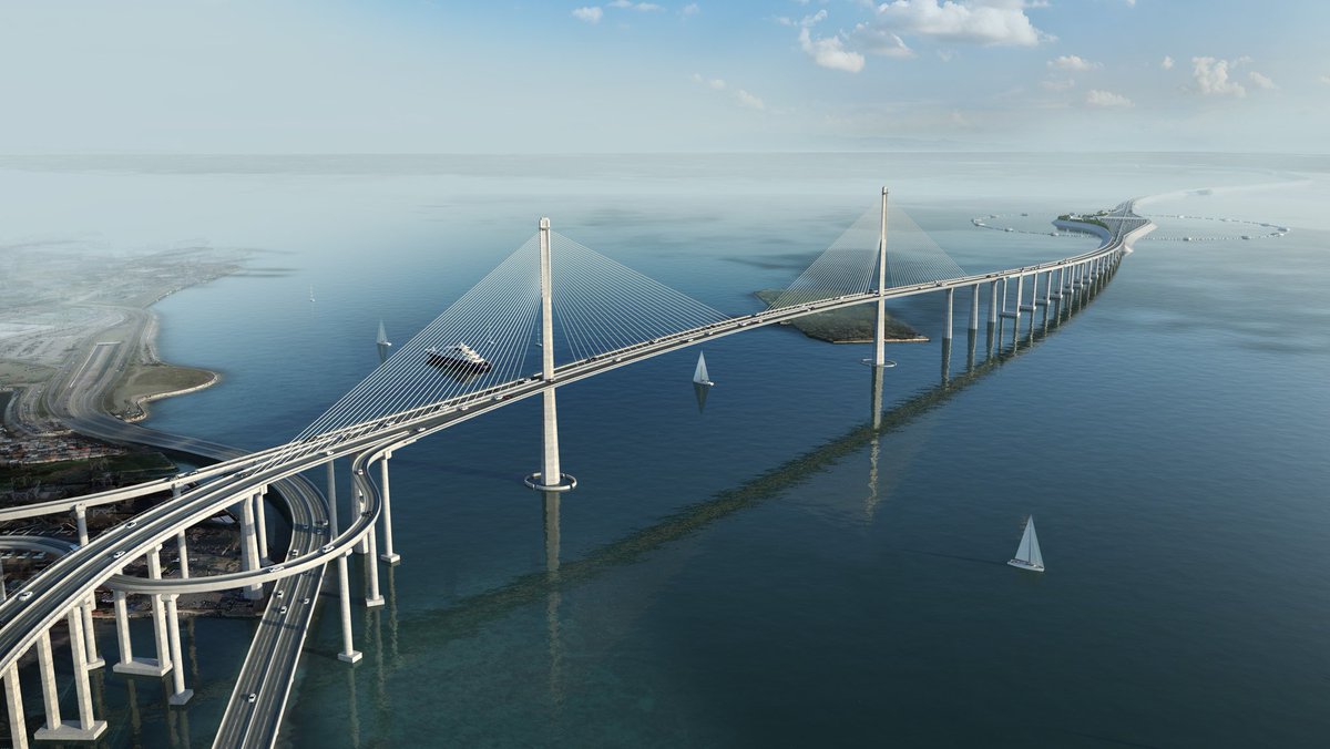 foreverGodislov's tweet photo. Cebu-Cordova Link Expressway is wow! 
#3rdBridge excited nko! Mura lang syag  San Juanico Bridge https://t.co/sn1u74dUyE