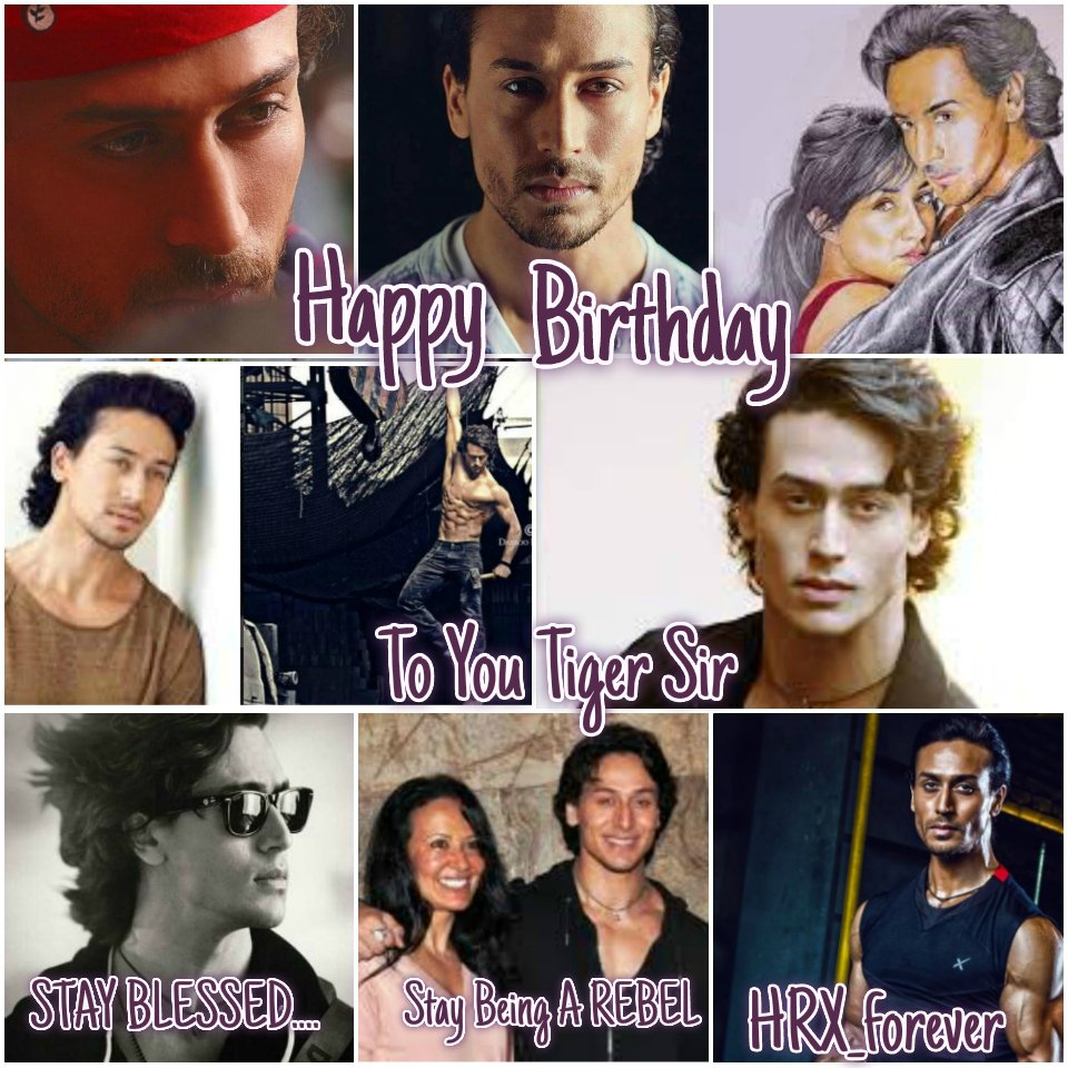   Happy Wala Birthday to You Tiger Shroff..
Love you a lot.... 