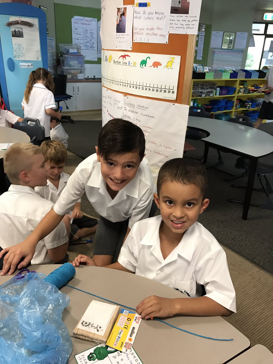 ccckindergarten's tweet photo. So much fun was had today! Our buddies helped us to Design and Make a waterproof wind chime. https://t.co/rU23pM38EM