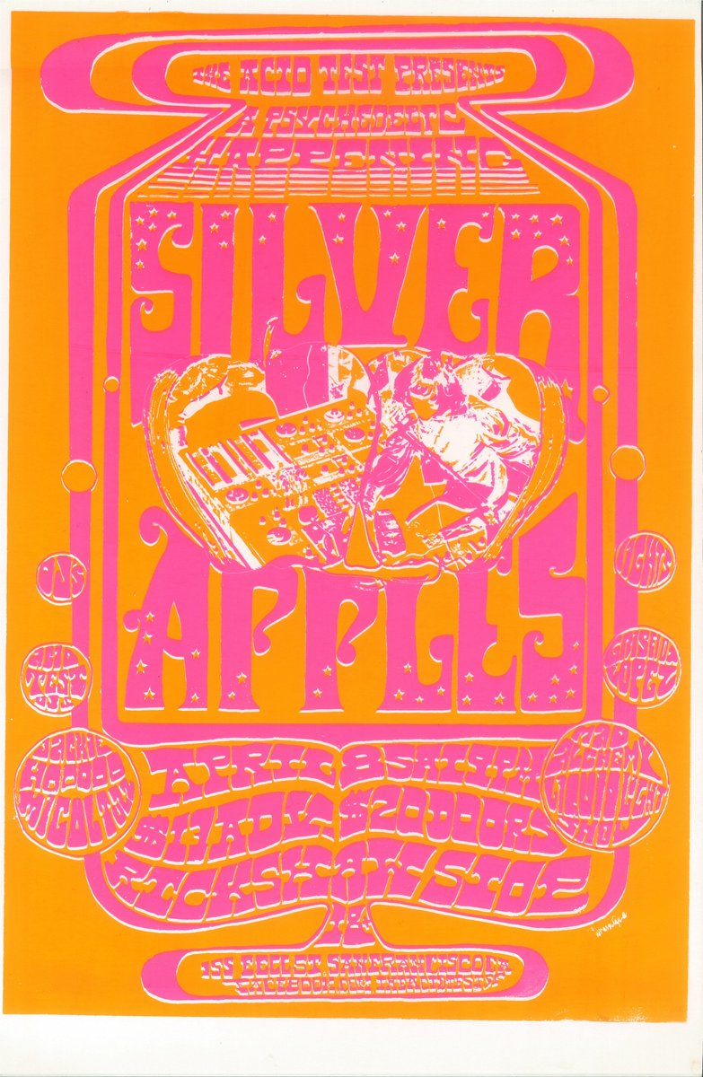 The Acid Test is back!! Sat Apr 4th SILVER APPLES performing live!! Can YOU pass the Acid Test? More info here: facebook.com/events/9087923…