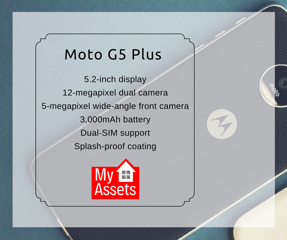 MyAssets_IN's tweet photo. Motorola recently launched #MotoG5Plus key features of this #smartphones are here #MyAssetsApp https://t.co/0Ubg2GemuW
