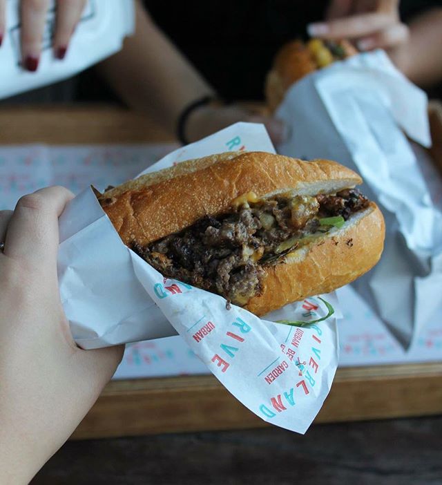 Riverlandbar's tweet photo. Riverland's @7screekwagyu , Chopped Cheese Madness has struck Melbourne! https://t.co/4jspV8MzG1