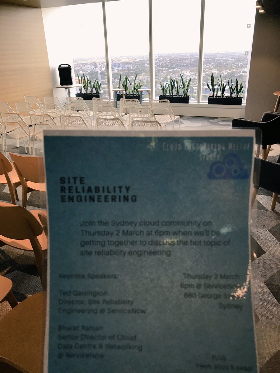 KarenManalo6's tweet photo. @SydneyClouds is ready to rumble!! Cloud meet up tonight @Servicenow! #cloud #SRE #meetup #cloudmeetup #technology https://t.co/I6L7RJI21e
