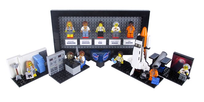 thenextweb's tweet photo. LEGO immortalizes NASA women in brick form https://t.co/SLUe5eaBXq https://t.co/7tCAV7rXXw