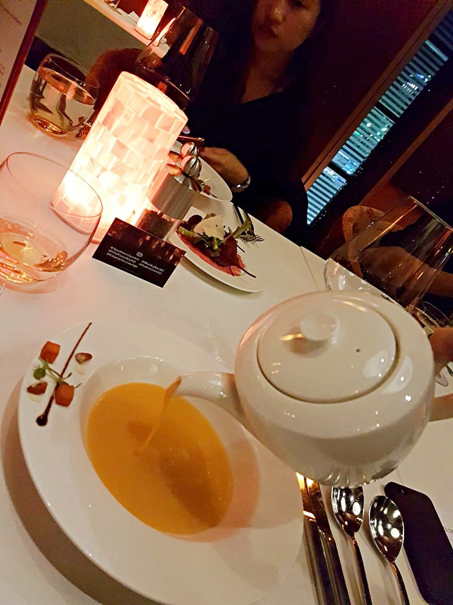 SouthernSunAD's tweet photo. A couple of snaps from our fantastic dinner at The Foundry with the @BestBitesAD team last night #SteakFeast https://t.co/qPL5d4bE8f