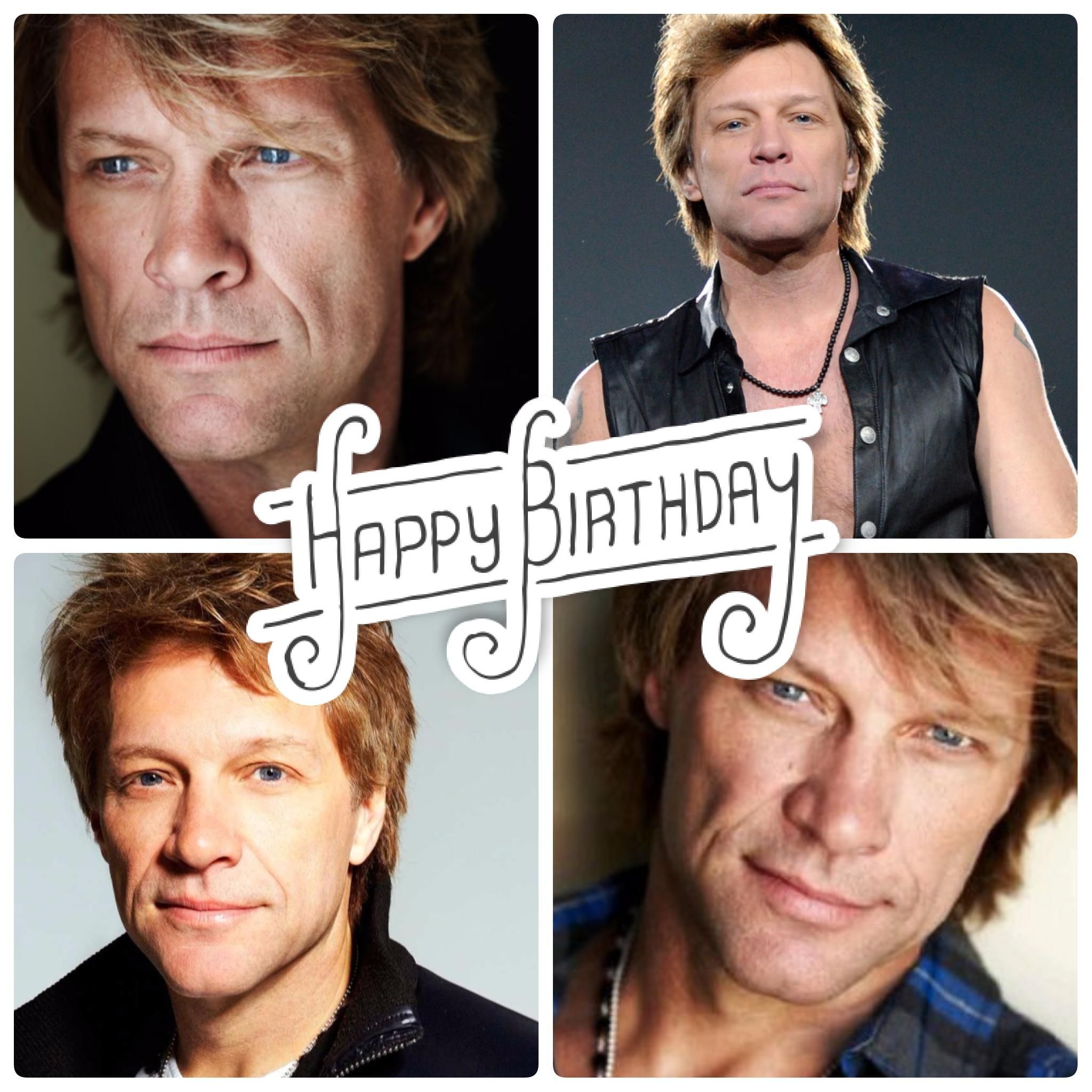 Happy Birthday to Jon Bon Jovi 