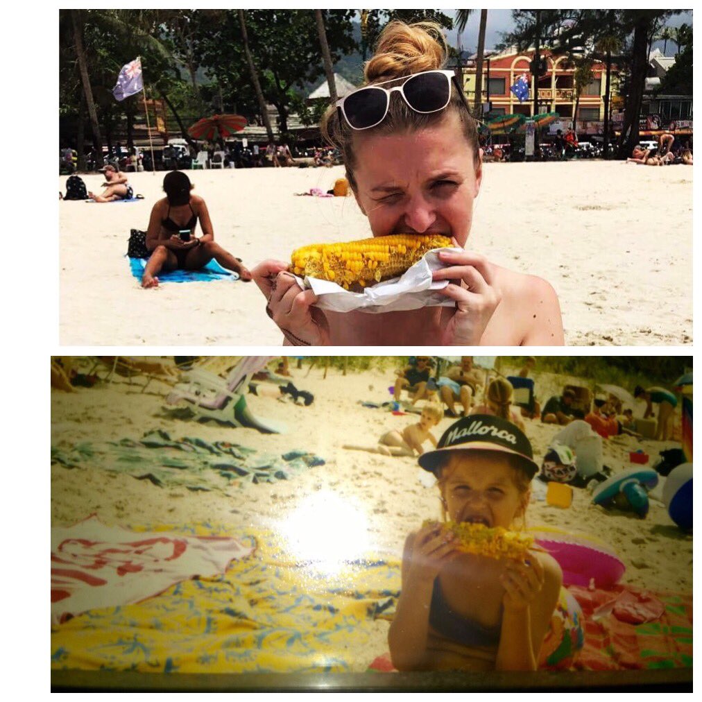 taotopani's tweet photo. #tbt #phuket #thailand #holiday #summer #corn #20yearslater #followme https://t.co/sJFC1jqyWM