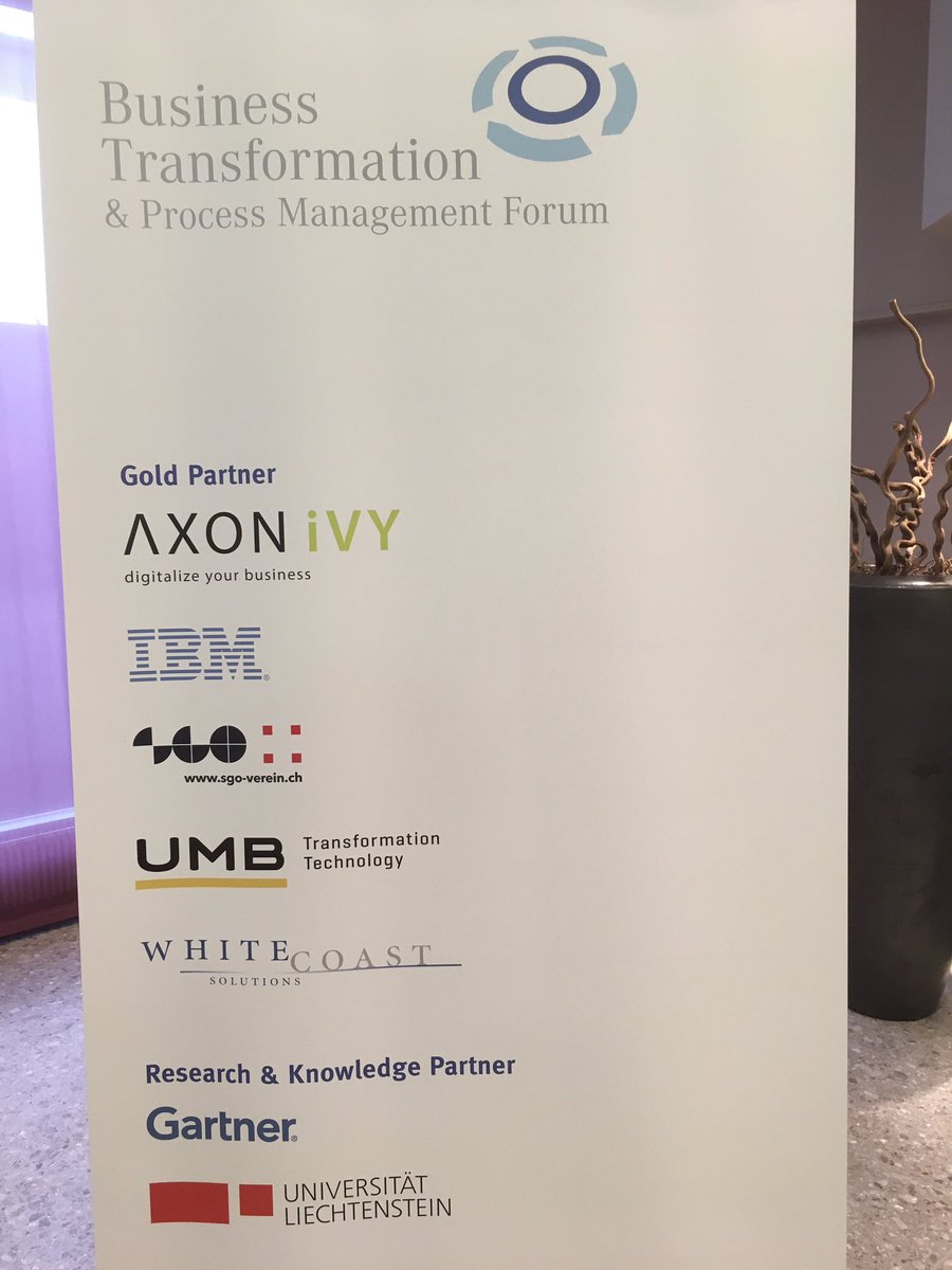 berndschenk's tweet photo. Knowledge Partner at BTPM Forum in Zürich, taking place today, @uni_li @bpm_li https://t.co/fllRVZLUU9