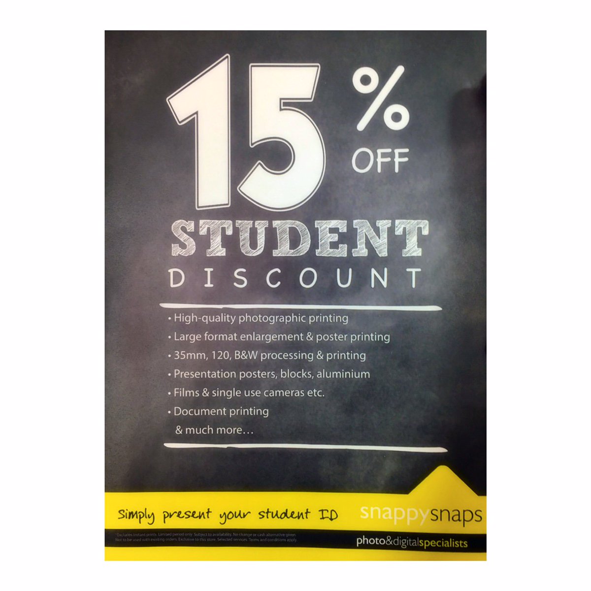 👩‍🎓15% STUDENT DISCOUNT ON ALL SERVICES 👨‍🎓 at Snappy Snaps Henley! Pay us a visit <a href="/SnappySnapsHOT/">SnappysnapsHenley</a>