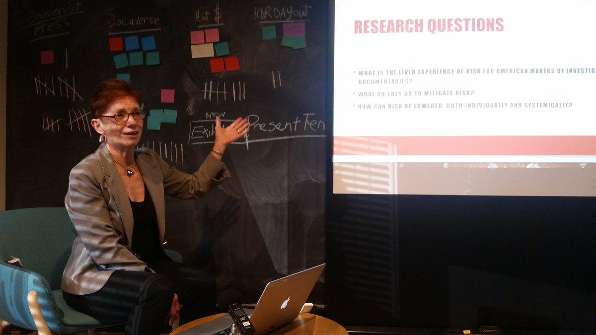 MutinyMedia's tweet image. Docuverse - Patricia Aufderheide Tweets

#Docuverse #Snapshots Patricia Aufderheide speaking on ‘When Documentarians are Journalists.  #RMIT