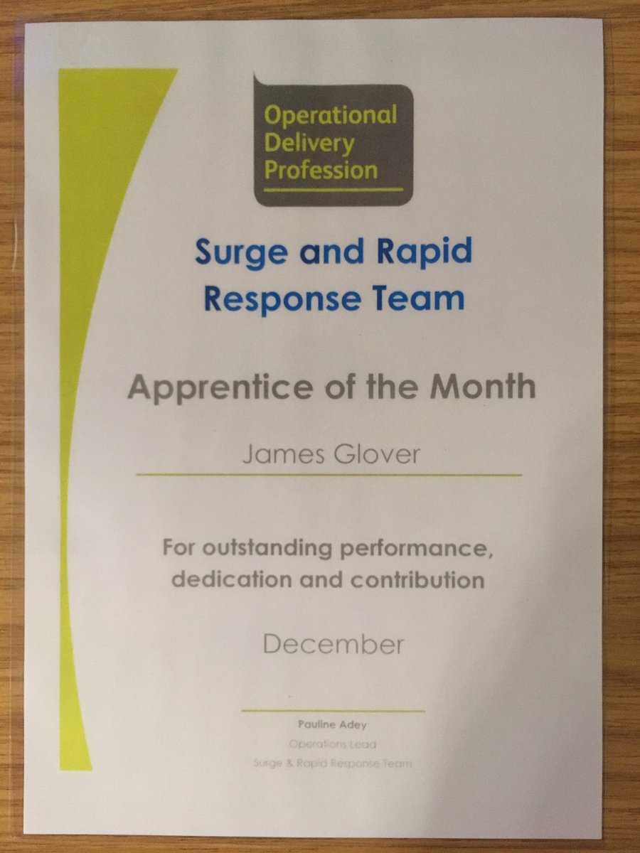 benmay_SRRT's tweet photo. Here's James Glover's Apprentice of the Month award !!  Well done matey 🤙🏼 https://t.co/j8Lv51hxjp