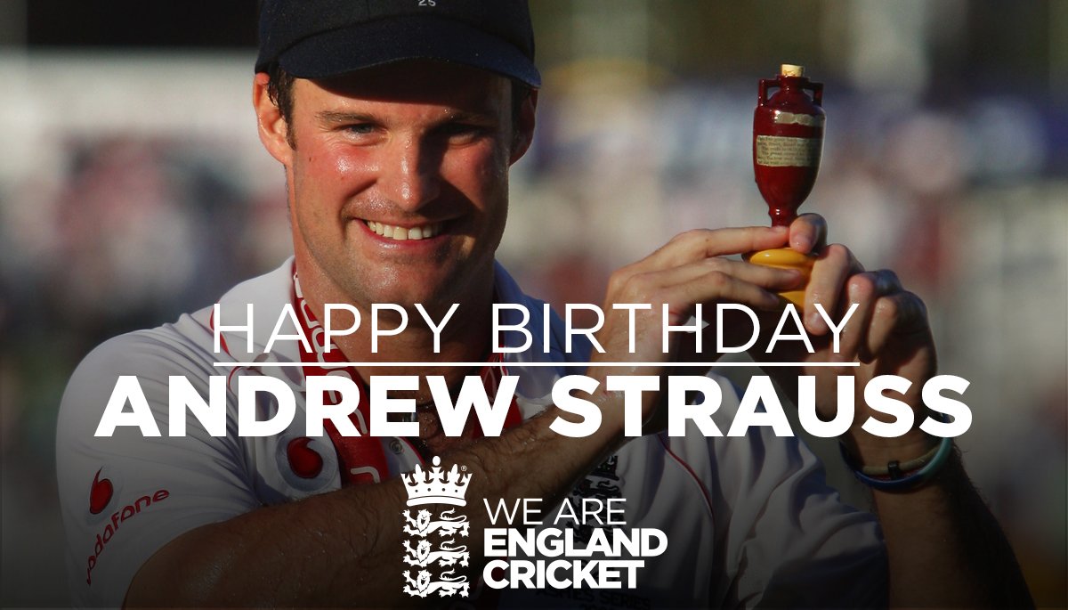 Happy Birthday Andrew Strauss! 