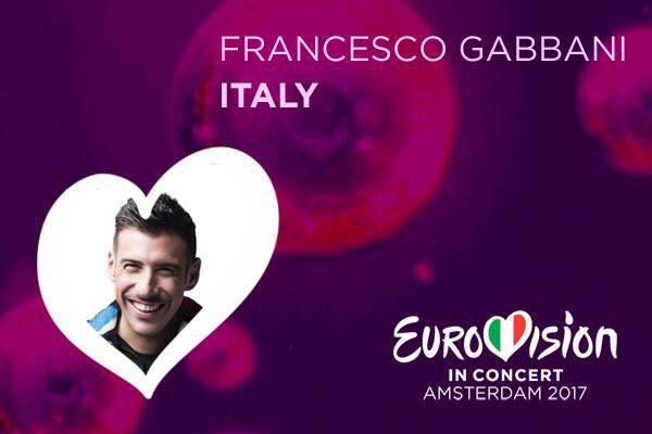 ESCinConcert's tweet photo. We're delighted to announce the participation of @frankgabbani from Italy! #EurovisioninConcert #Italy #Eurovision #FrancescoGabbani #Italia https://t.co/AeARqUnXHl