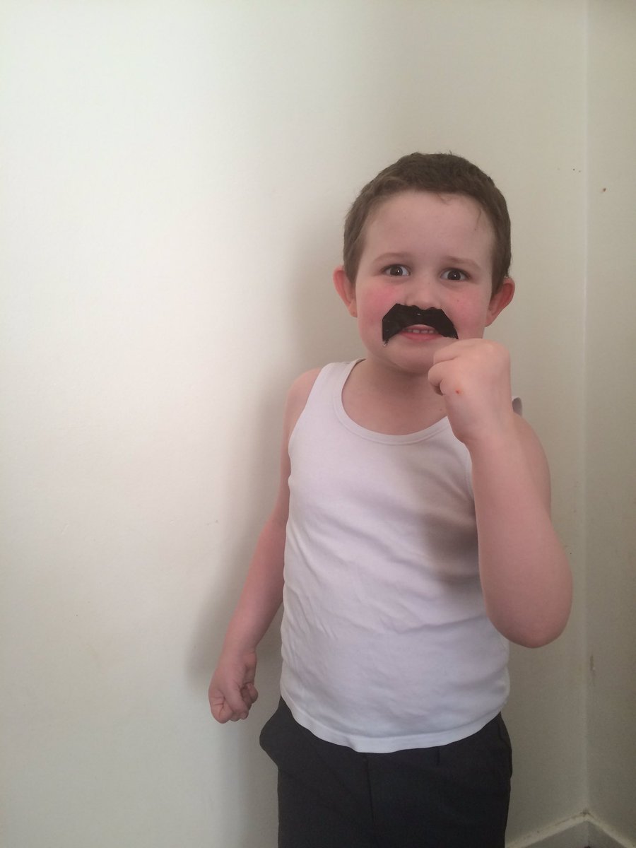 joeheenan's tweet photo. #WorldBookDay 
He has to go to school dressed as a character from Scottish literature.
So he's Begbie. https://t.co/IWL0lb4C67