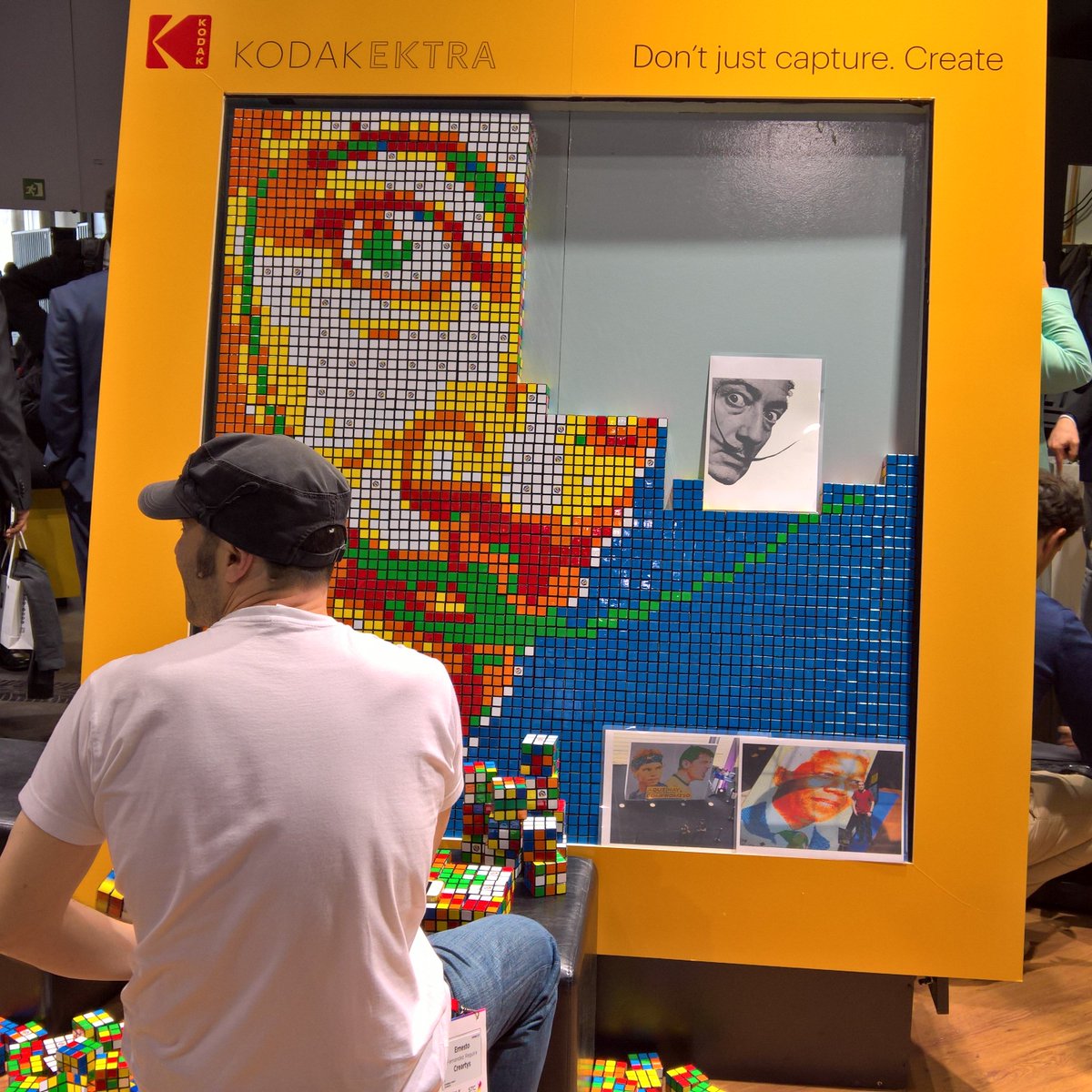 a_bellu's tweet photo. Can't believe it's Thursday already at #MWC17! Be creative, cannot wait to experience the future next year at #MWC18 @GSMA https://t.co/oaIFUvIbQ6