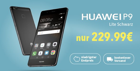TITB_DE's tweet photo. Sonderangebot : Huawei P9 Lite Schwarz nur 229.99€
https://t.co/AW1KxlqQNL https://t.co/1M5bgDm4eZ