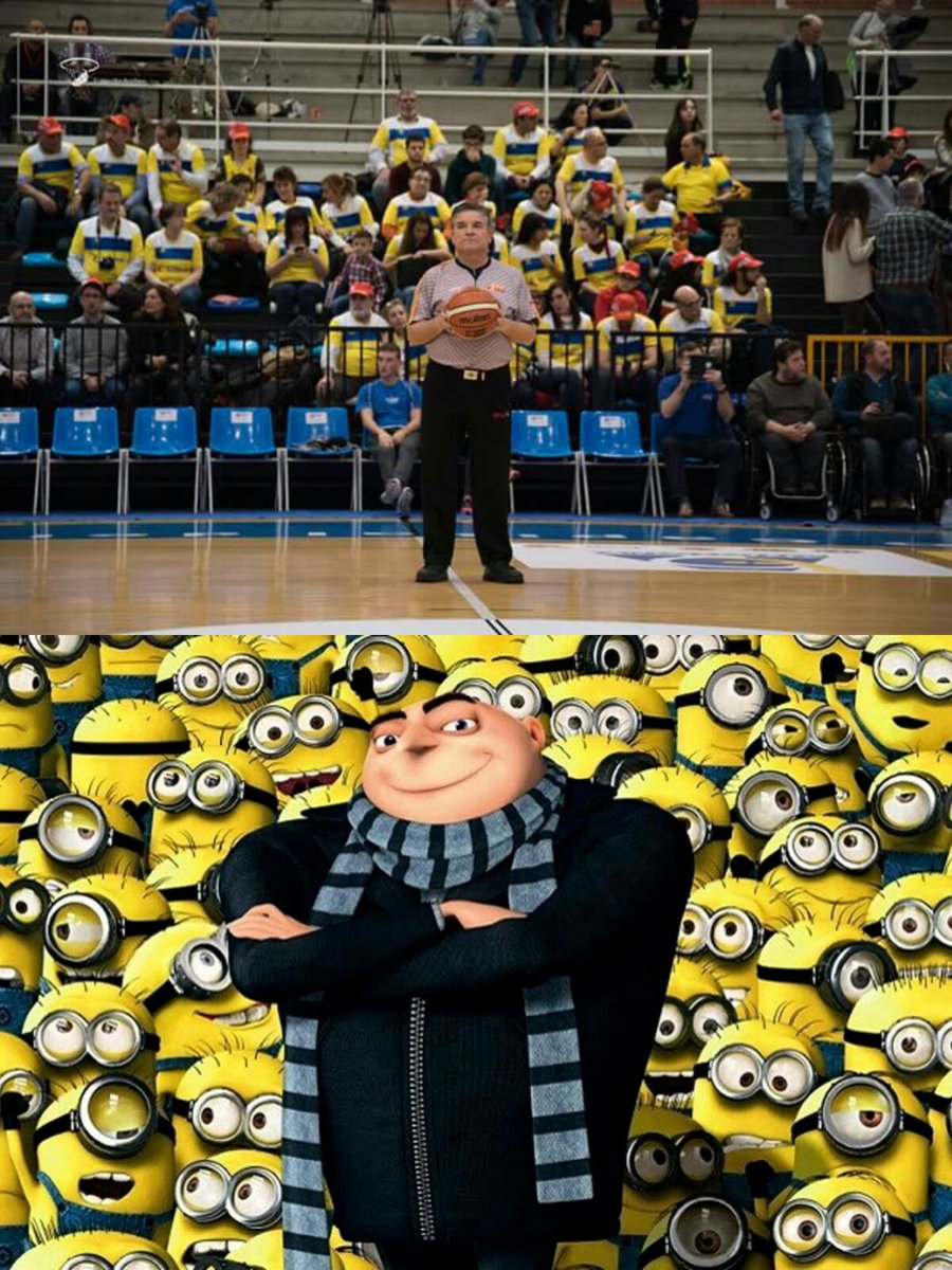 juanbilbo's tweet photo. Grandes imágenes nos deja la Copa BSR. De la mano de imaginación de Carl. 
El cine y el BSR unidos. 
😁😁😁 https://t.co/OtUSANpNc3