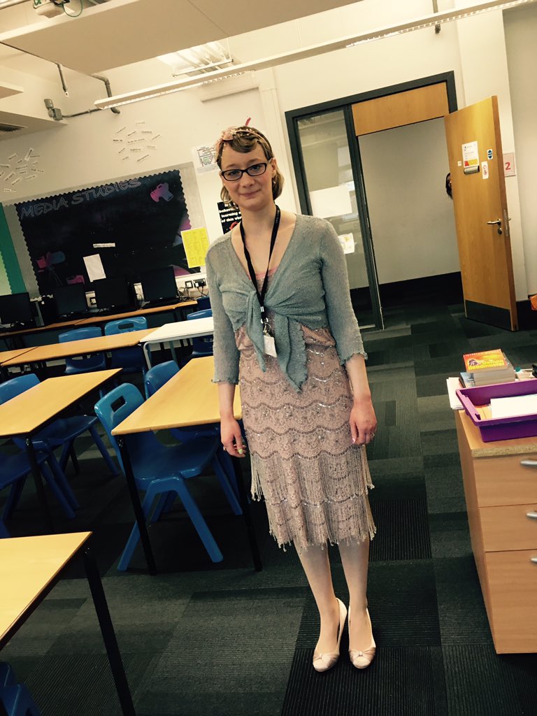 NealeWEnglish's tweet image. And which famous character do you think @MrsCHockin is? #WorldBookDay @nealewade