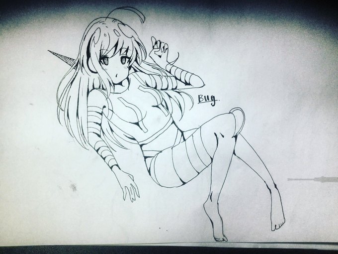 コラボ配信しながら描いてたもの 