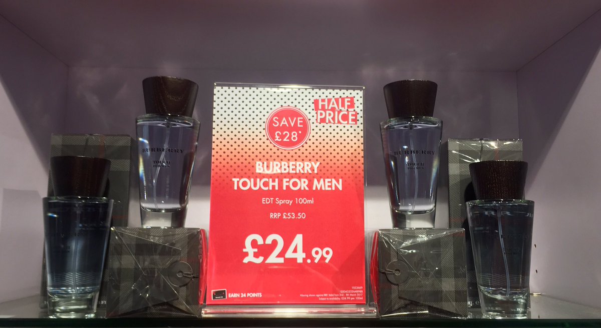 TPSCarlisle's tweet photo. 💥Deals of the Week💥 Our brand new deals start today! Jean Paul Gaultier for her and Burberry Touch for him!! @TPSPeople @TheLanesSC https://t.co/xNJaRLactI